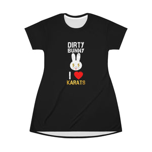 Dirty Bunny T-Shirt Dress